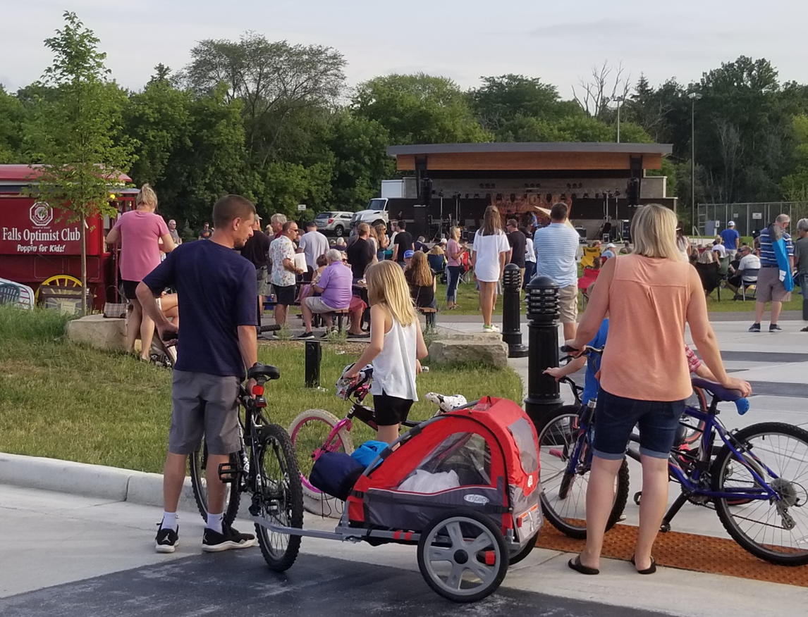 Bicycles at Village Park