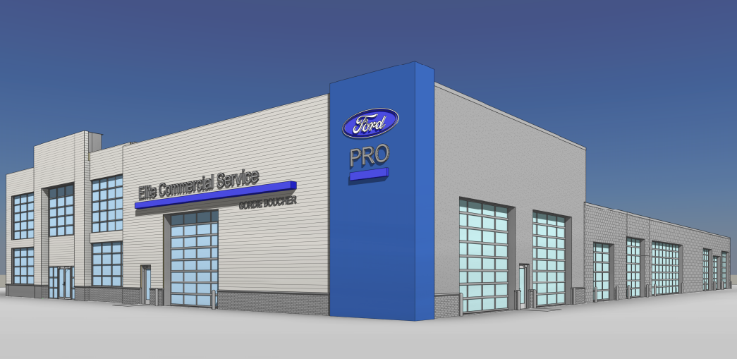 Ford Pro Rendering